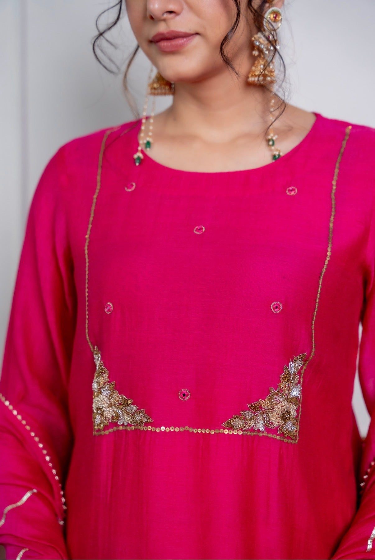 Kamal Chanderi Silk Set