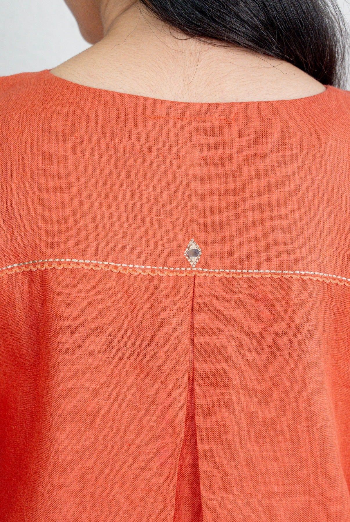 Bronze-Coffee Linen Pair