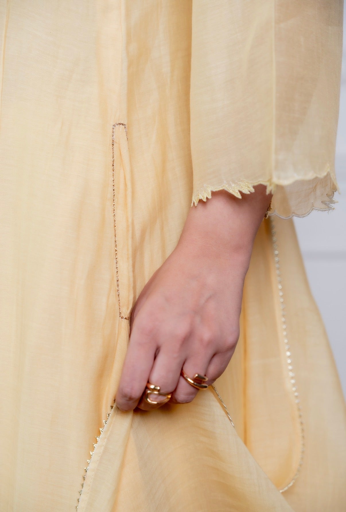 Nargis Mul Chanderi Set