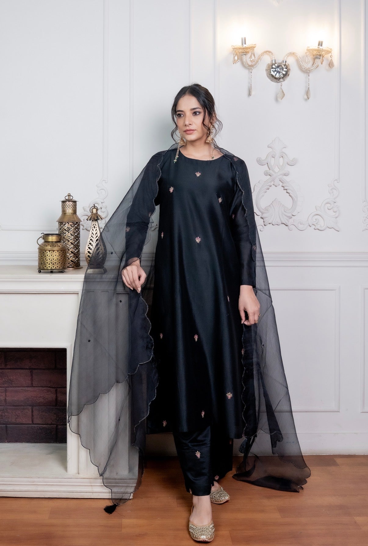 Raina Chanderi Silk Set