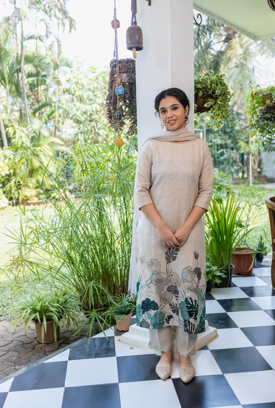 OLIVE BRUNCH LINEN SET ki