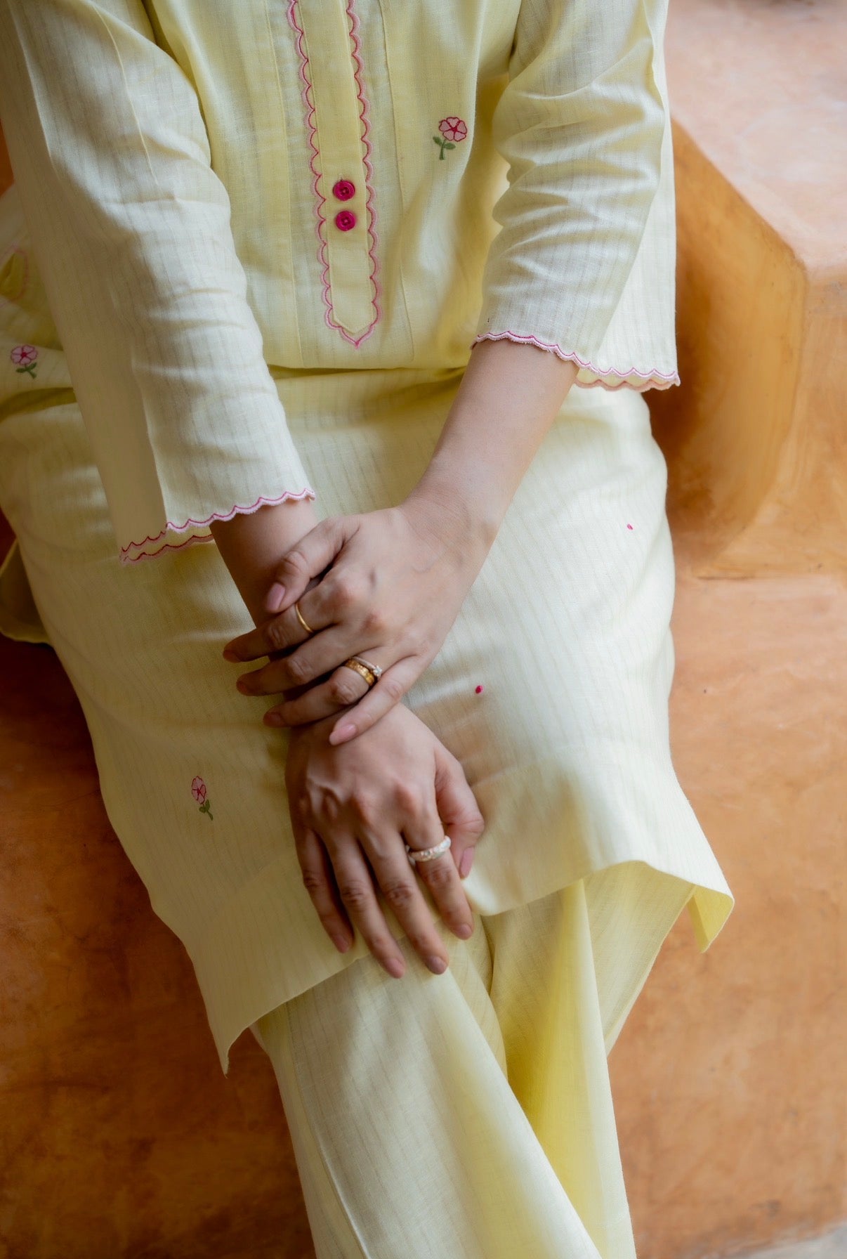 Soft Yellow Co-ord Set