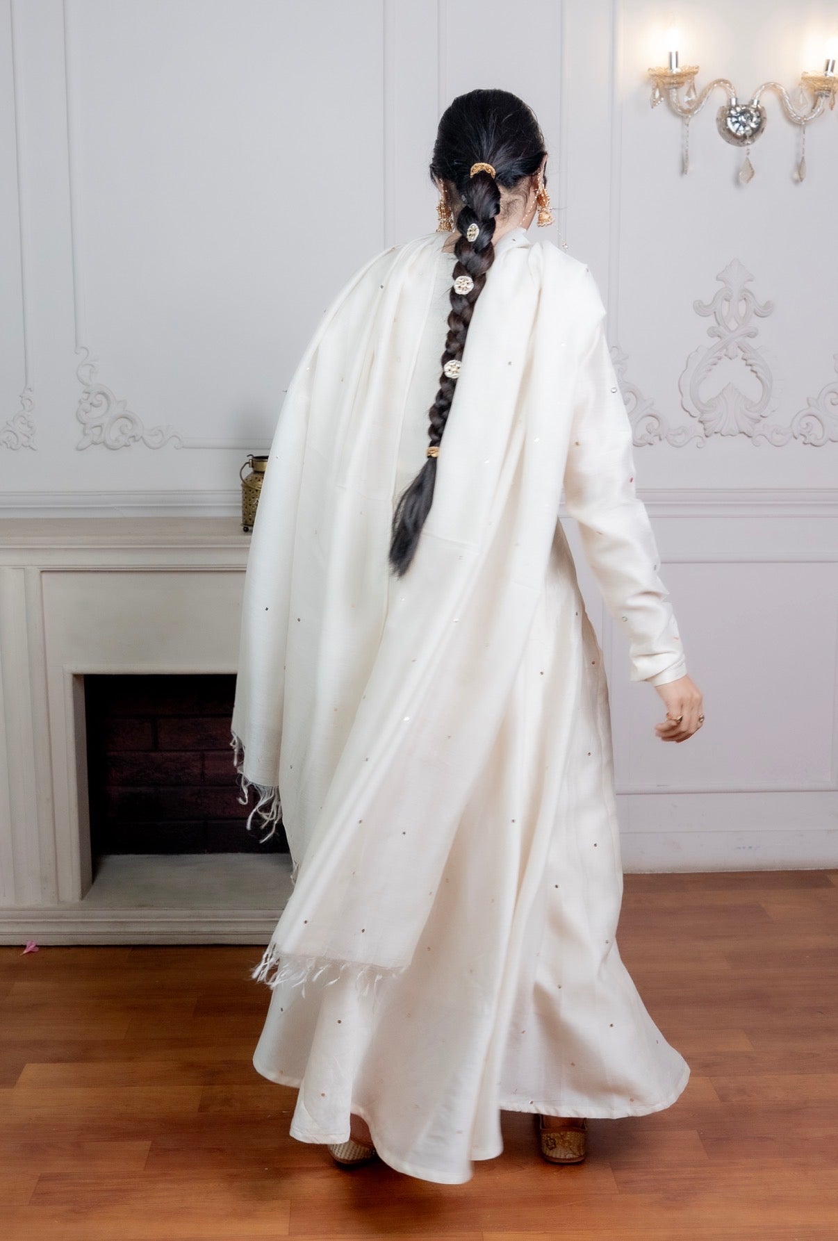 Chandani chanderi Silk Set