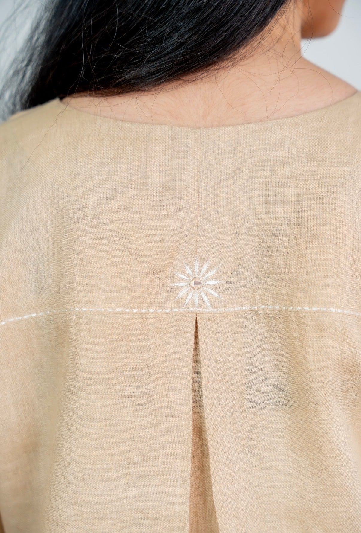 Ivory-Creamy Linen Pair