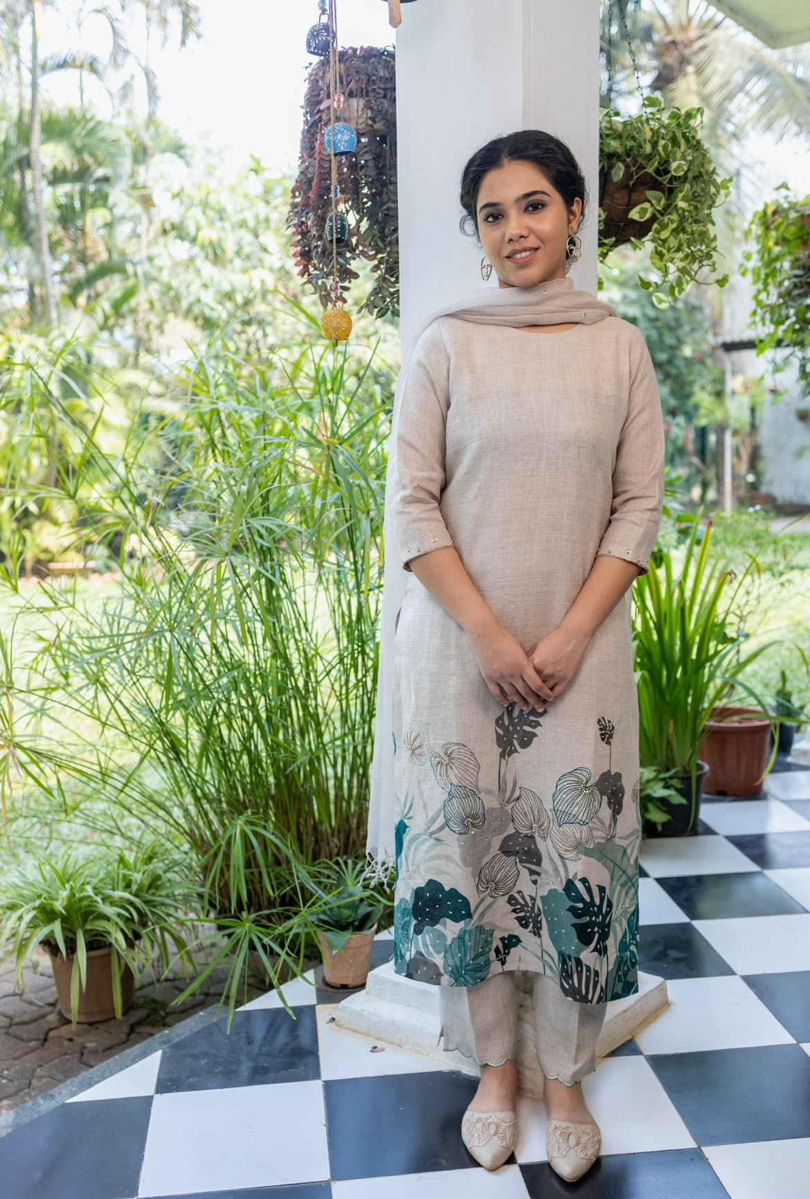 OLIVE BRUNCH LINEN SET ki