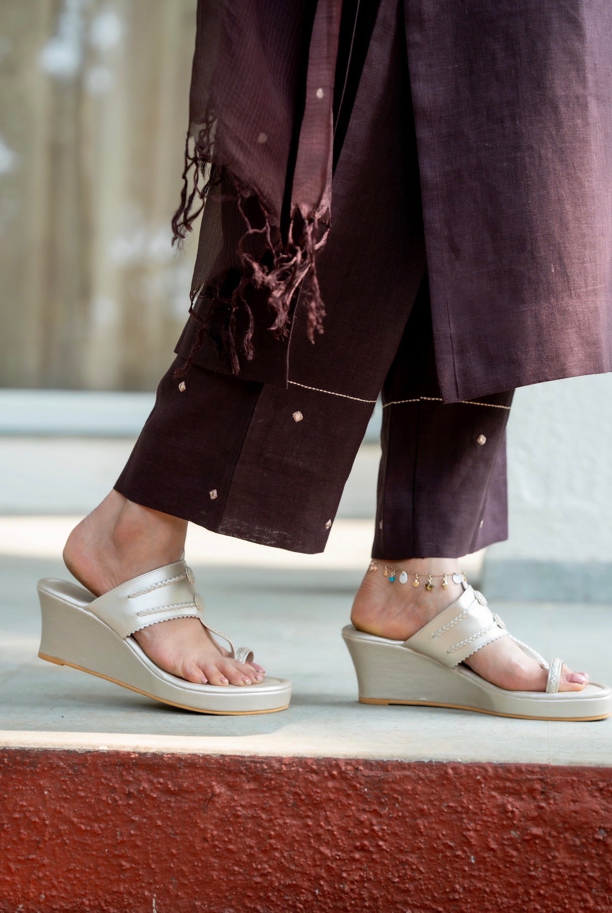 Cafe Brown Linen Set