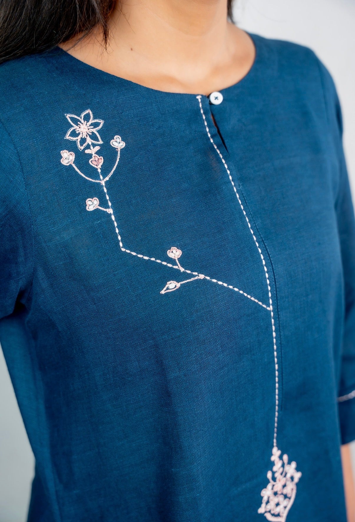 CORNFLOWER BLUE-WHITE PAIR