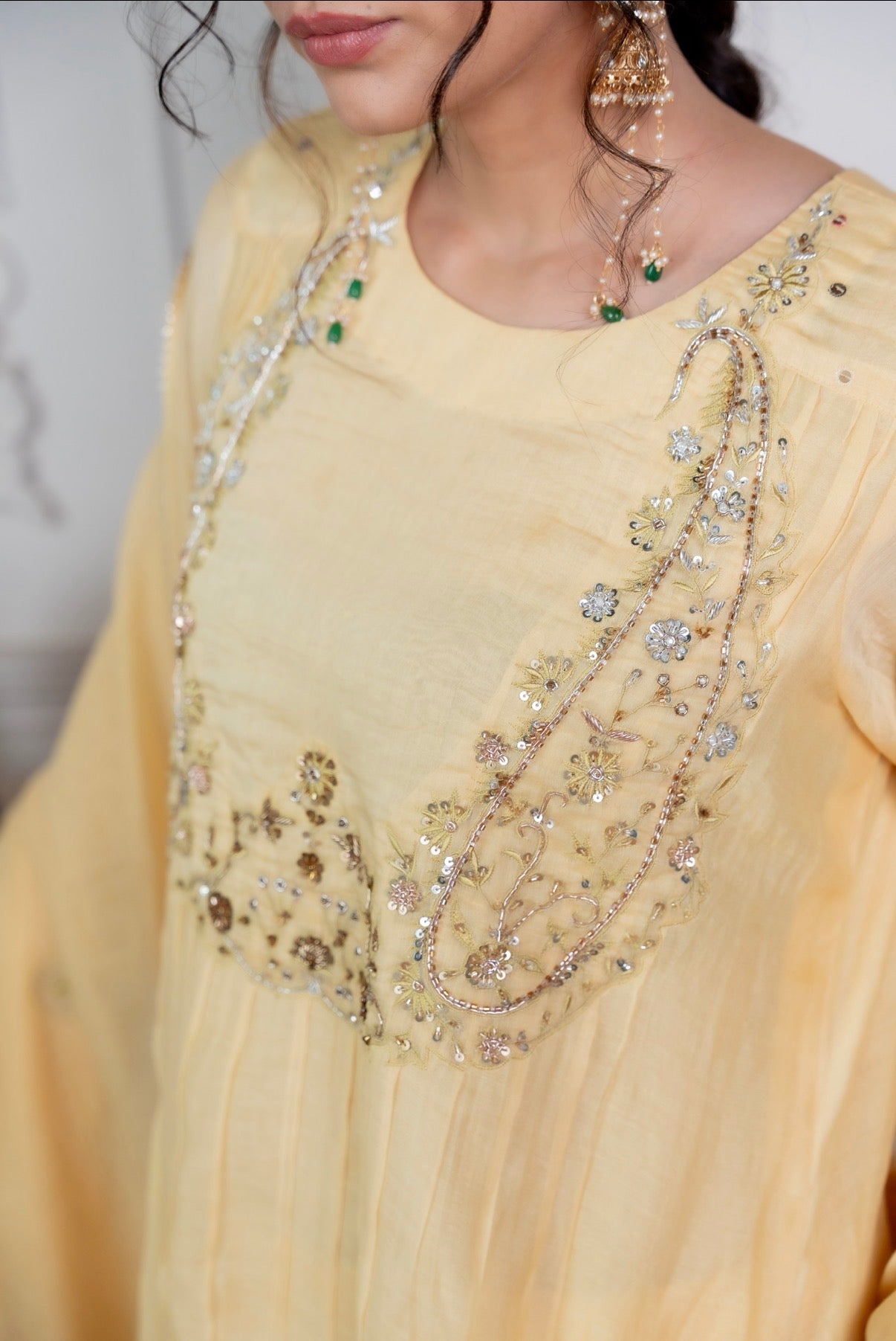 Nargis Mul Chanderi Set