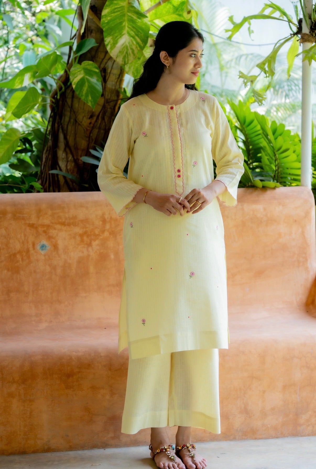 Soft Yellow Co-ord Set