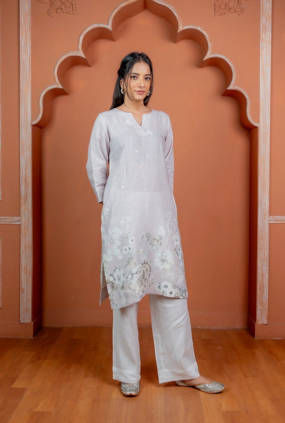 Wine Frost Linen Pair