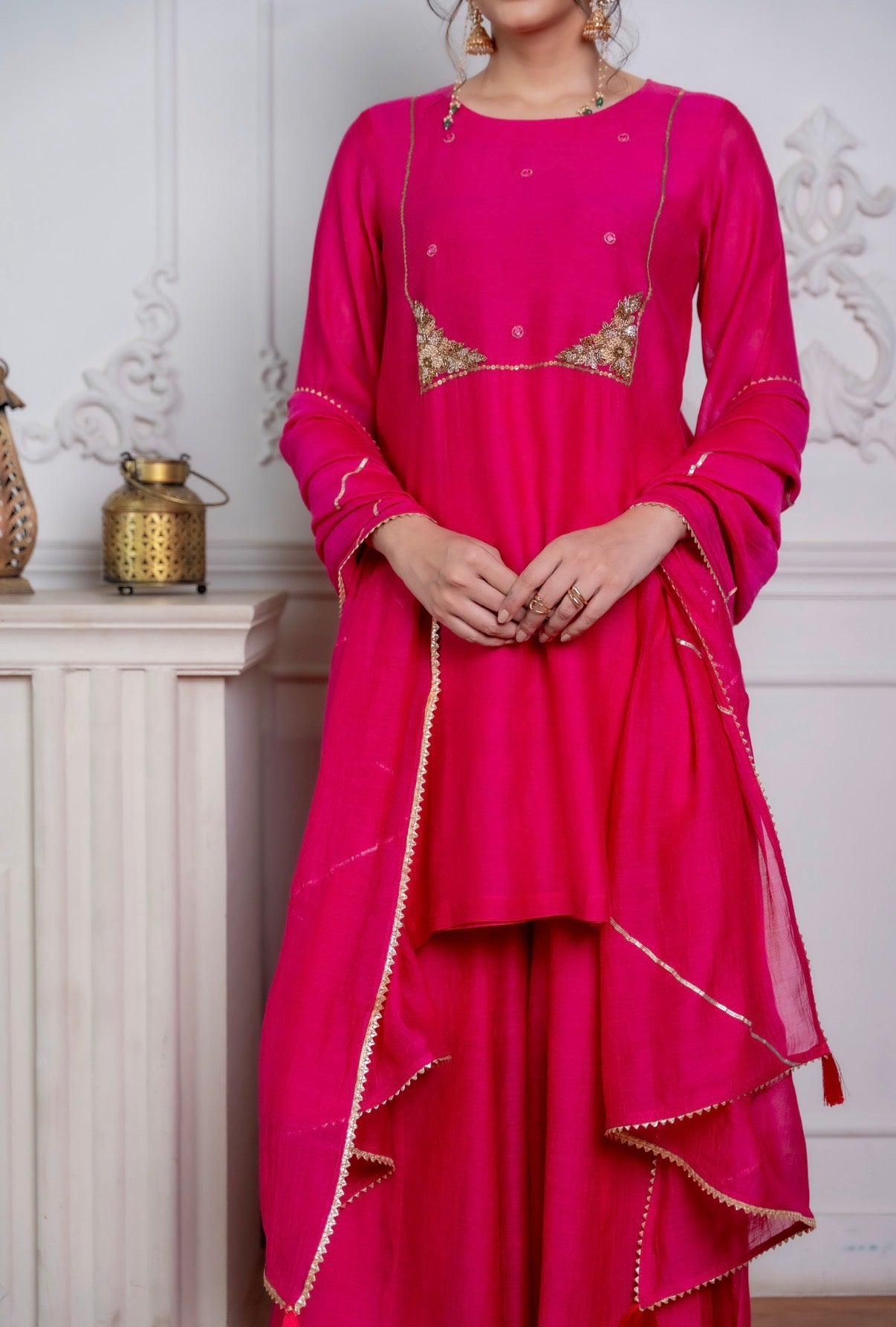 Kamal Chanderi Silk Set