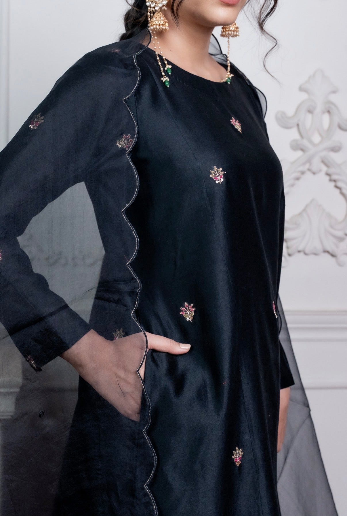 Raina Chanderi Silk Set