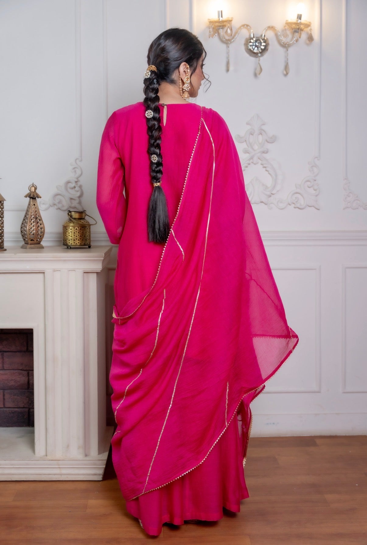 Kamal Chanderi Silk Set