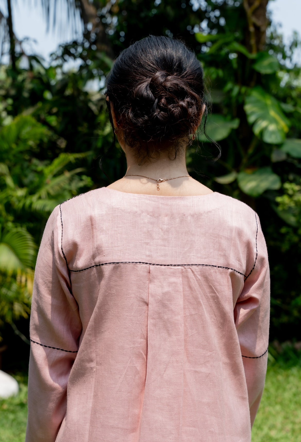 DUST PINK SAGA LINEN PAIR