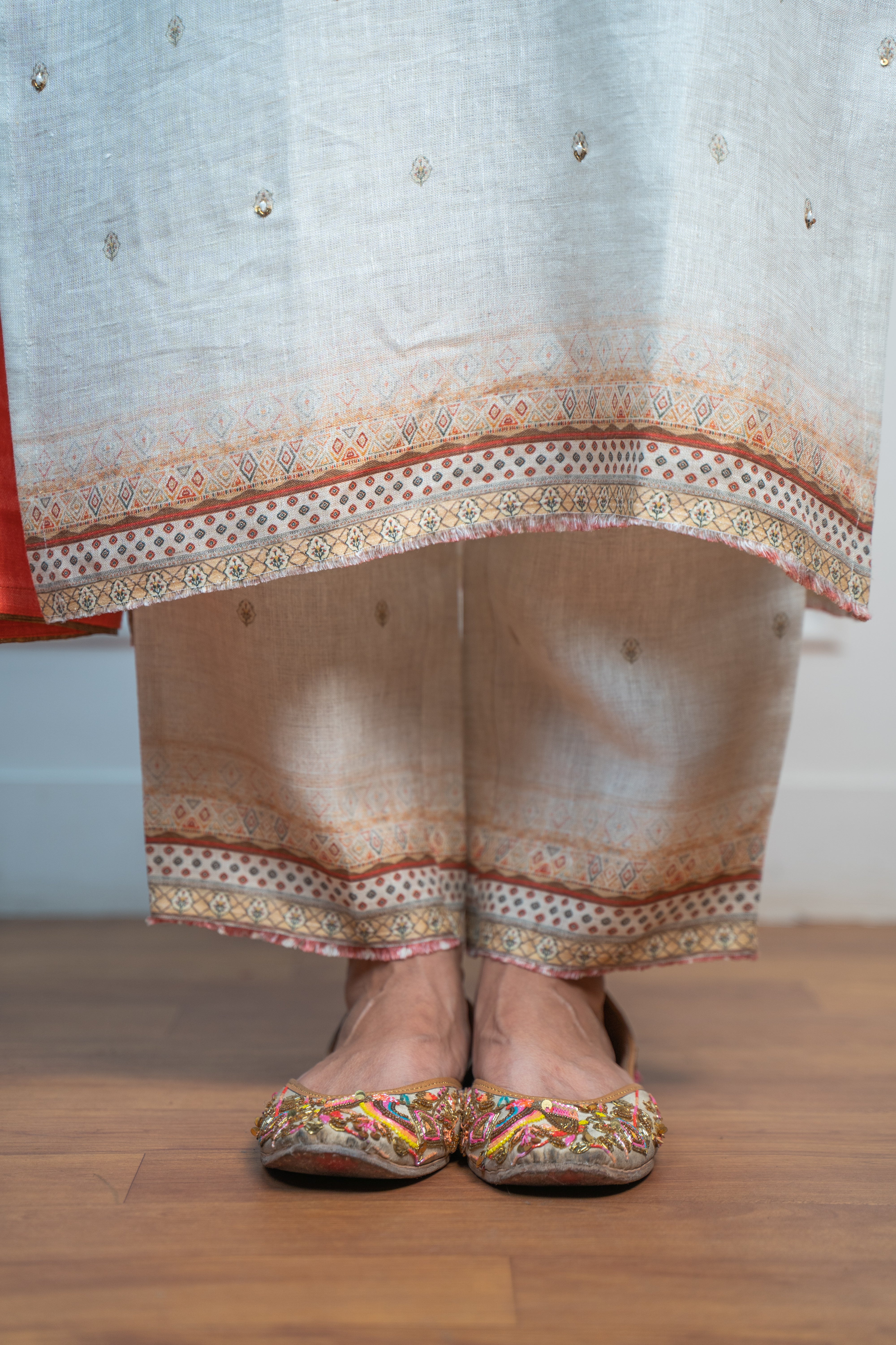 OAT-Rust NATURAL LINEN SET