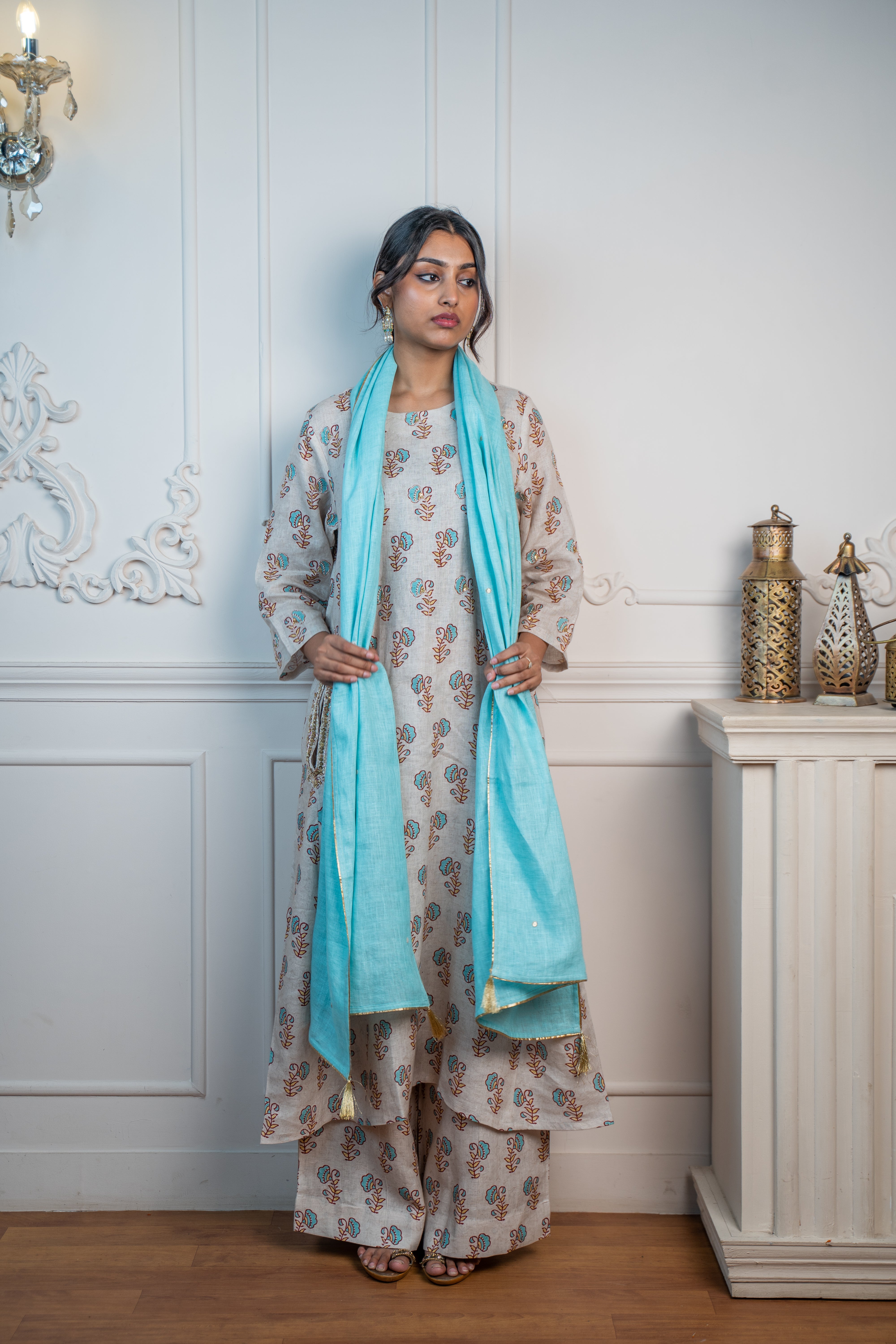 SNOWDROP LINEN SET