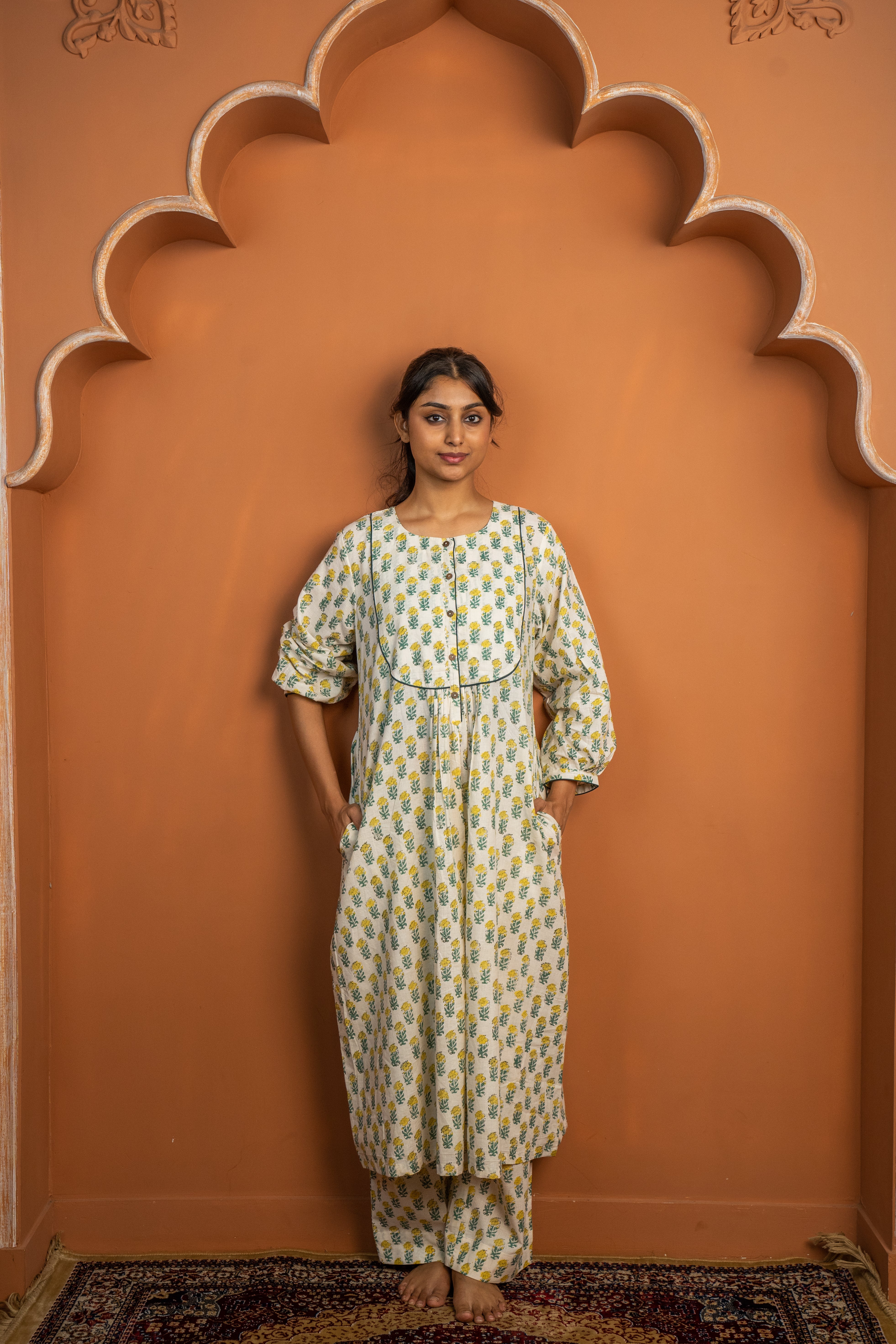 PAPER WHITE COTTON PAIR