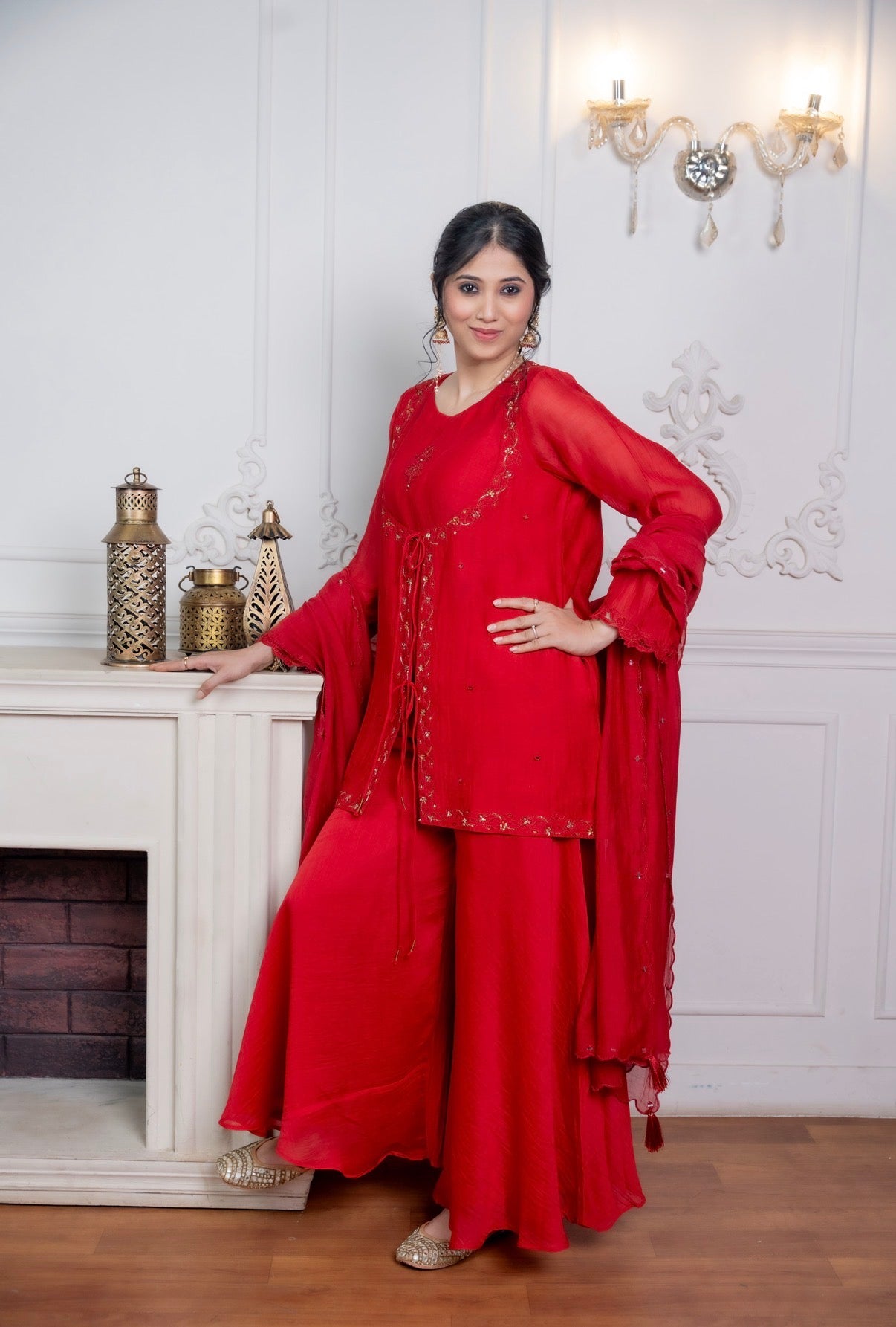 Gulbahar Chanderi Silk Set