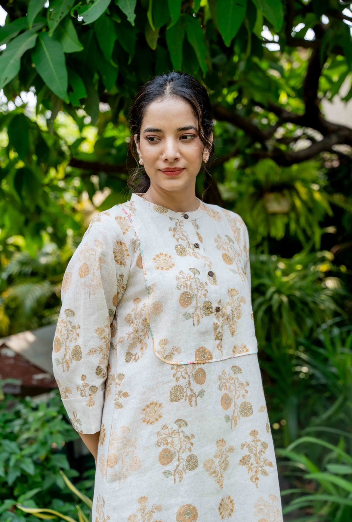 SEPIA NATURAL LINEN PAIR