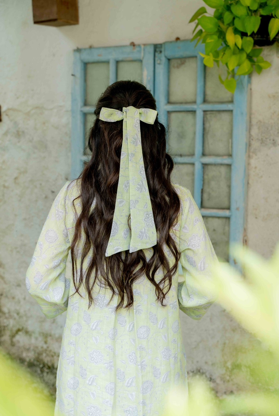 SEAFORM GREEN LINEN PAIR