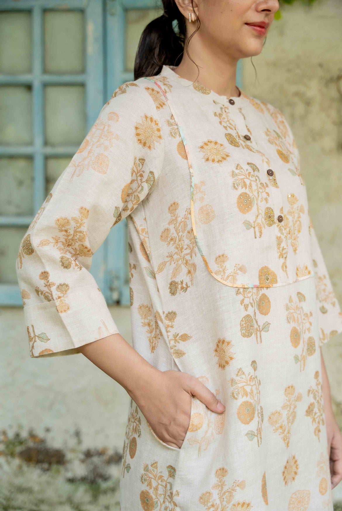 SEPIA NATURAL LINEN PAIR