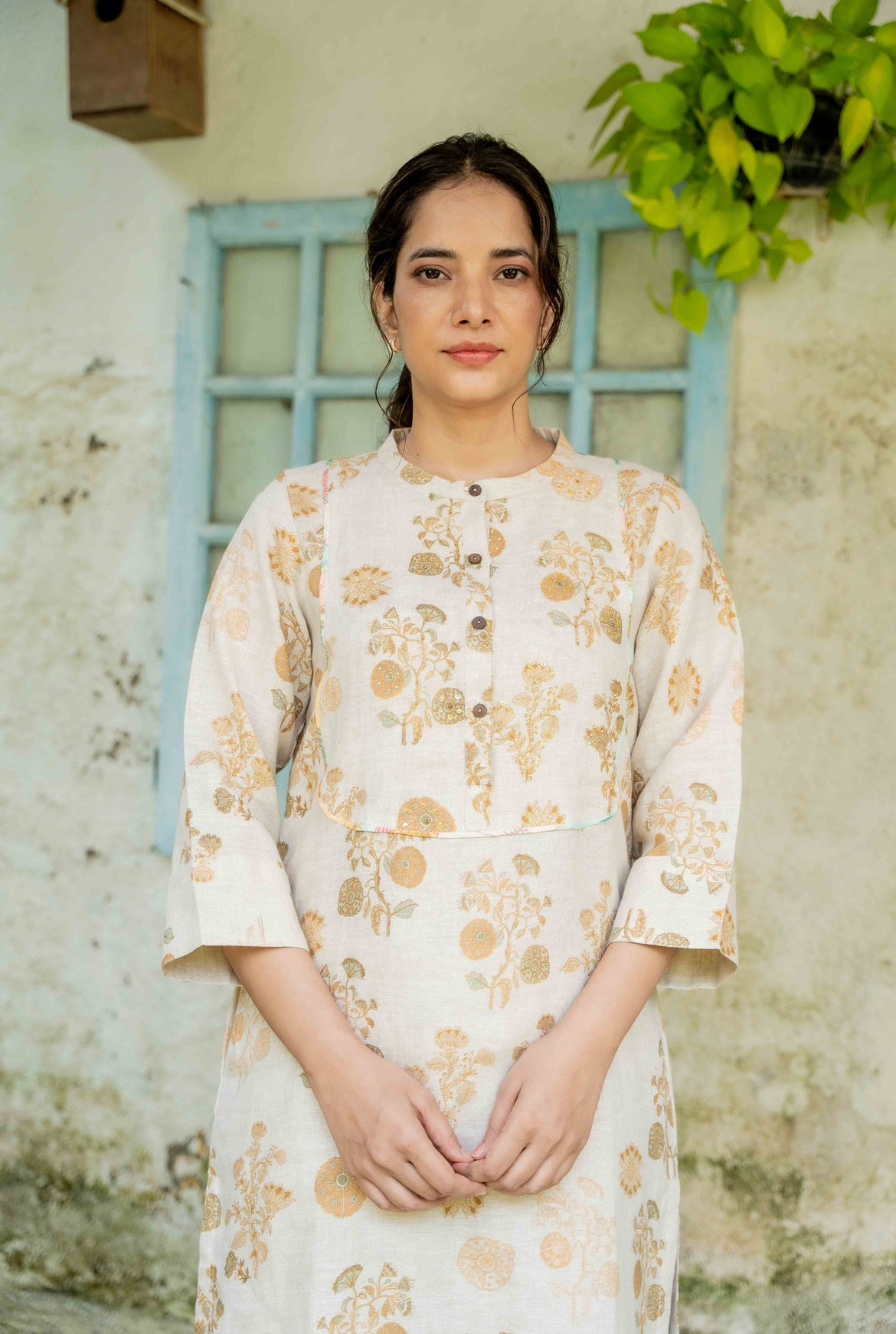 SEPIA NATURAL LINEN PAIR