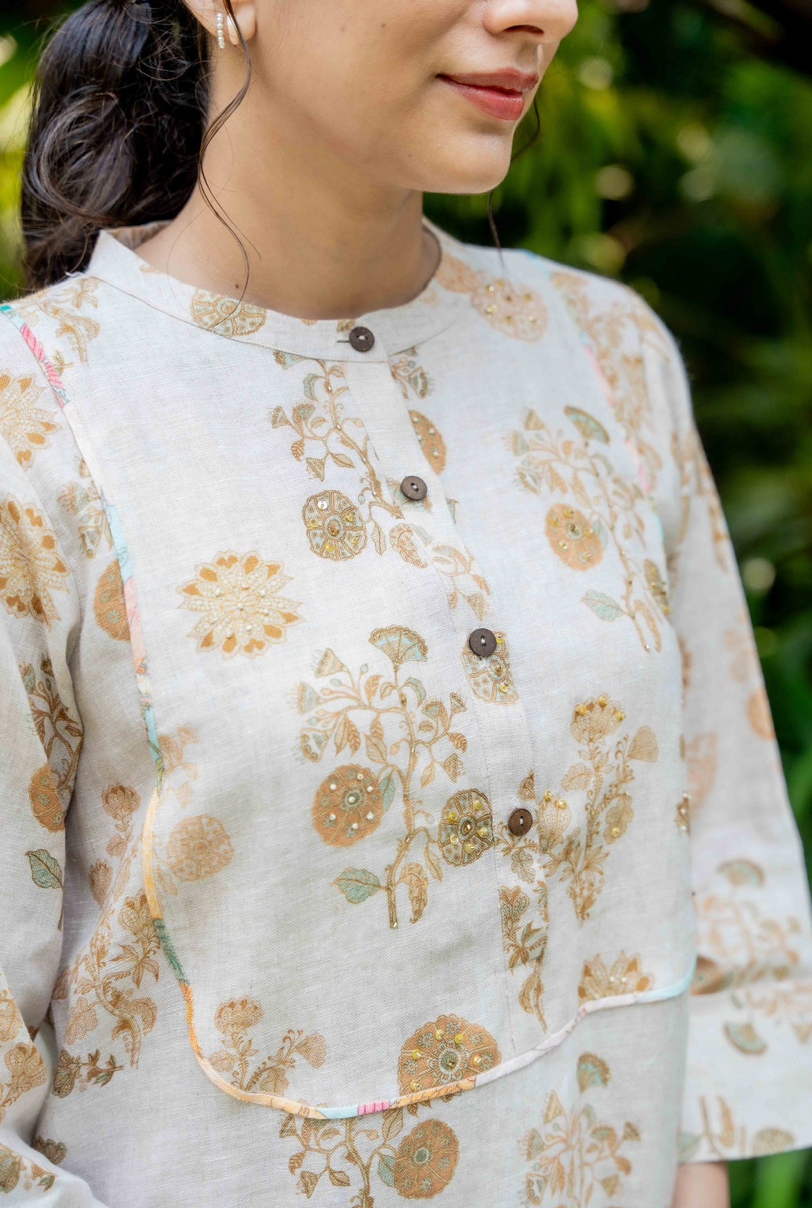 SEPIA NATURAL LINEN PAIR