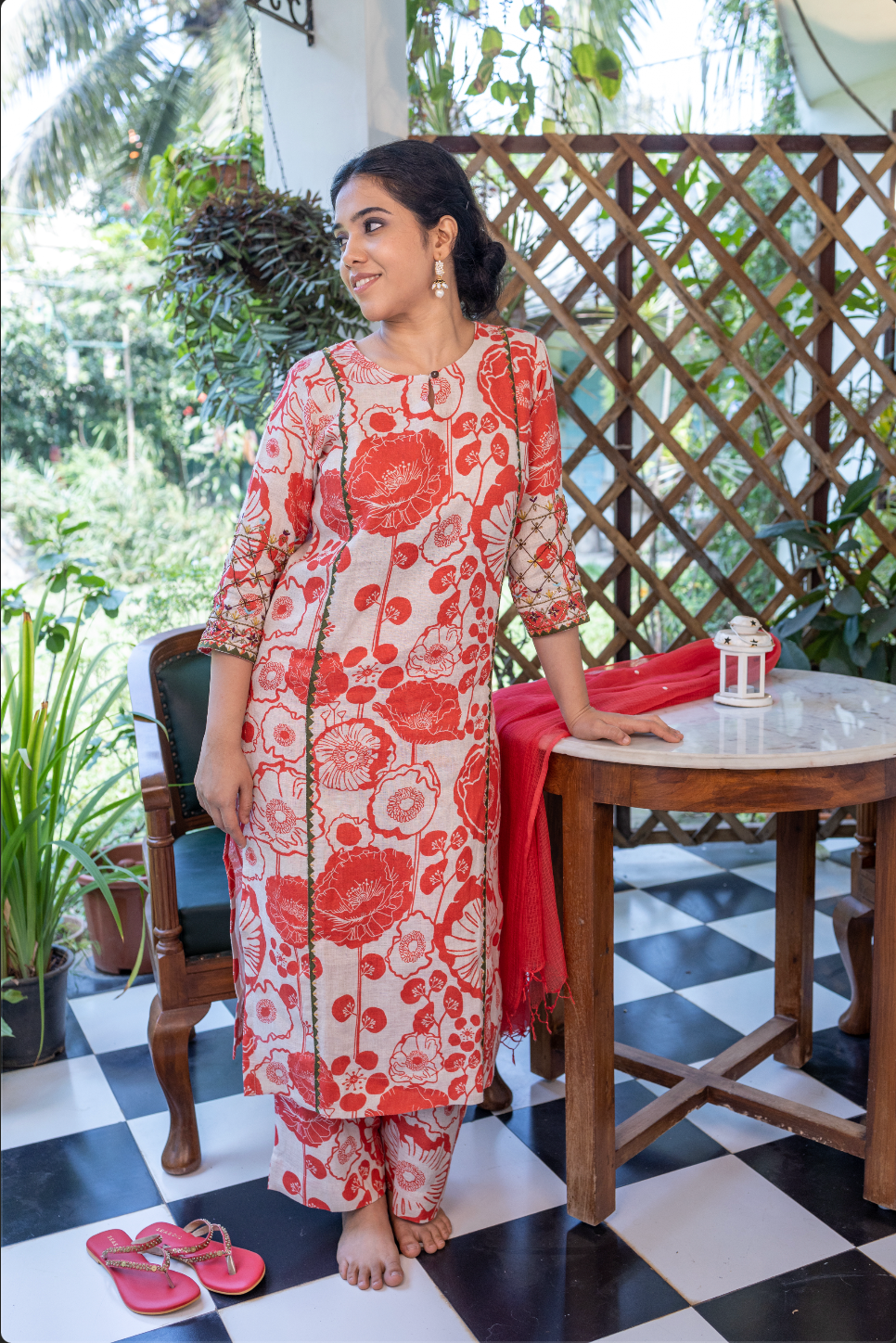 ROSE GARDEN LINEN SET