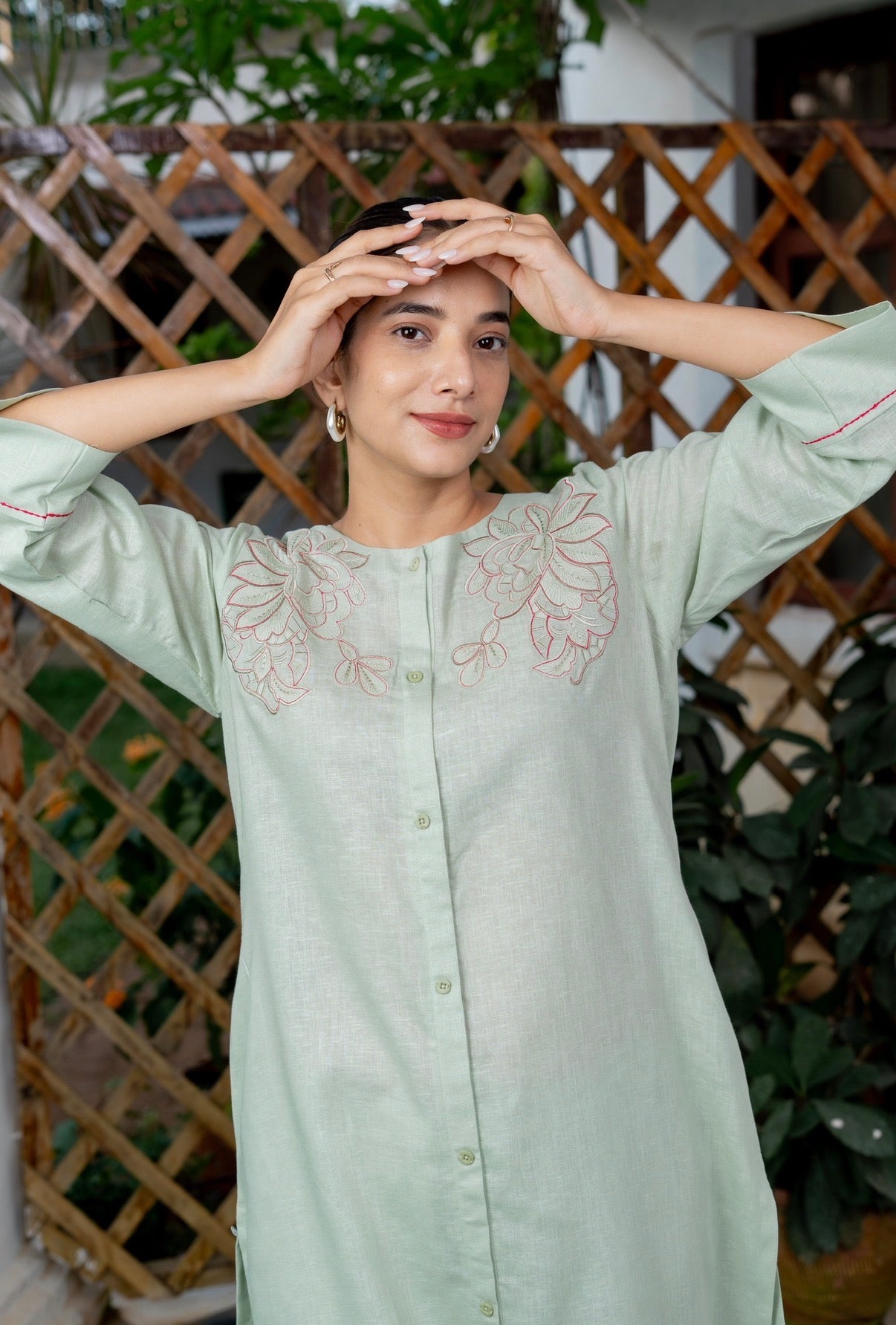 Pistachio Green Kurta Set