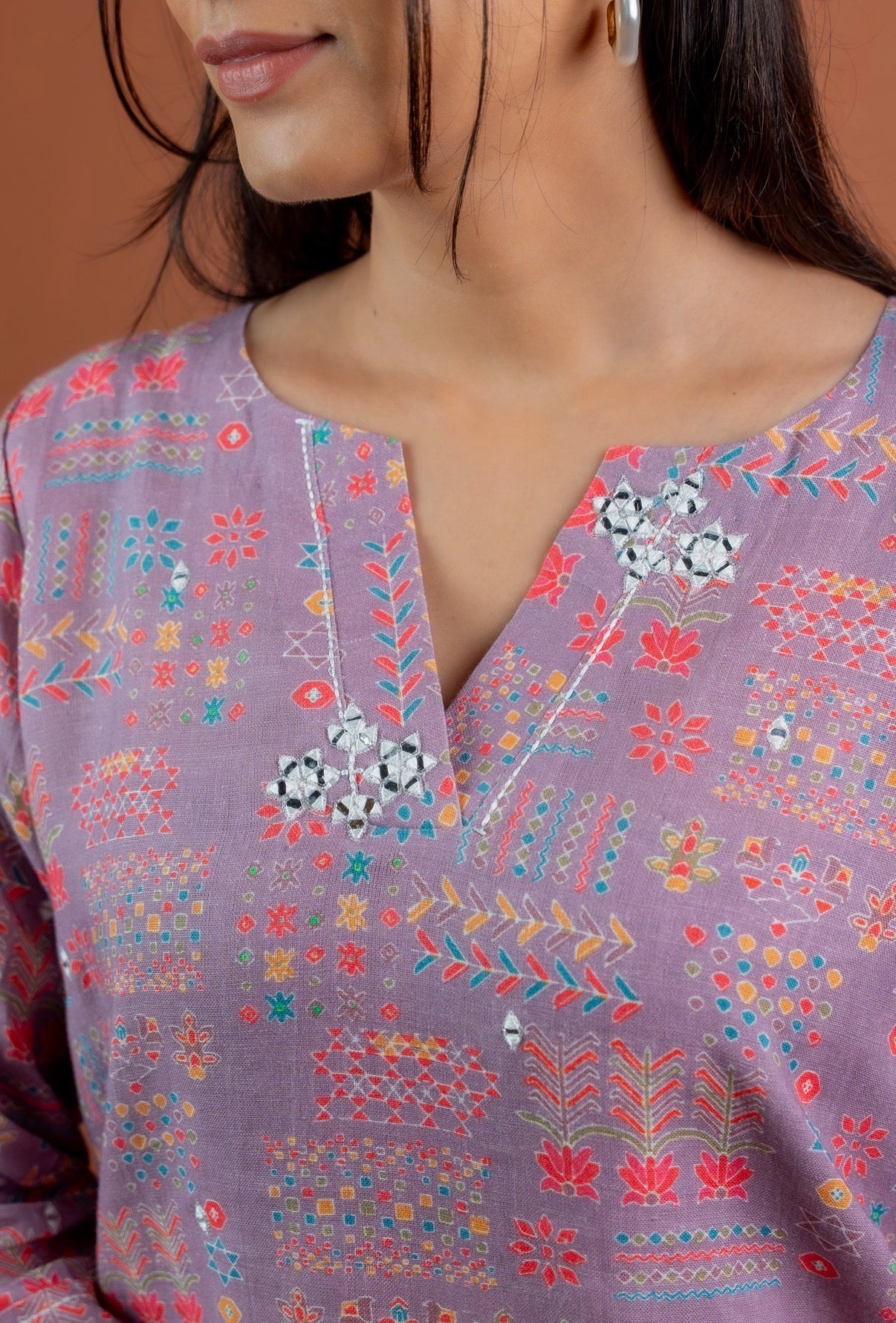 Purple Heart Linen Pair