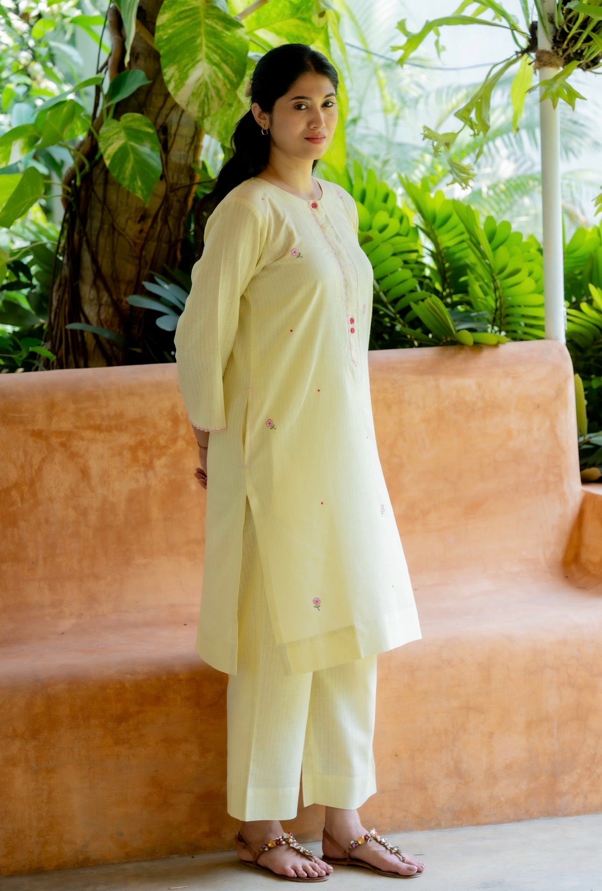 Soft Yellow Co-ord Set