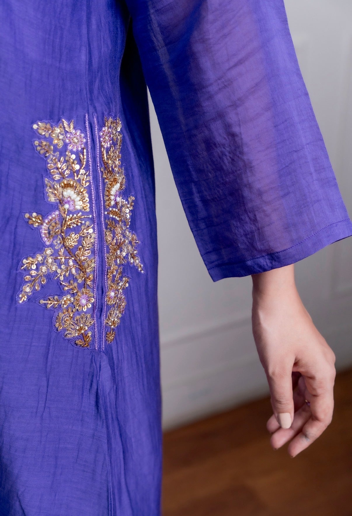 Mulberry Chanderi Silk Set