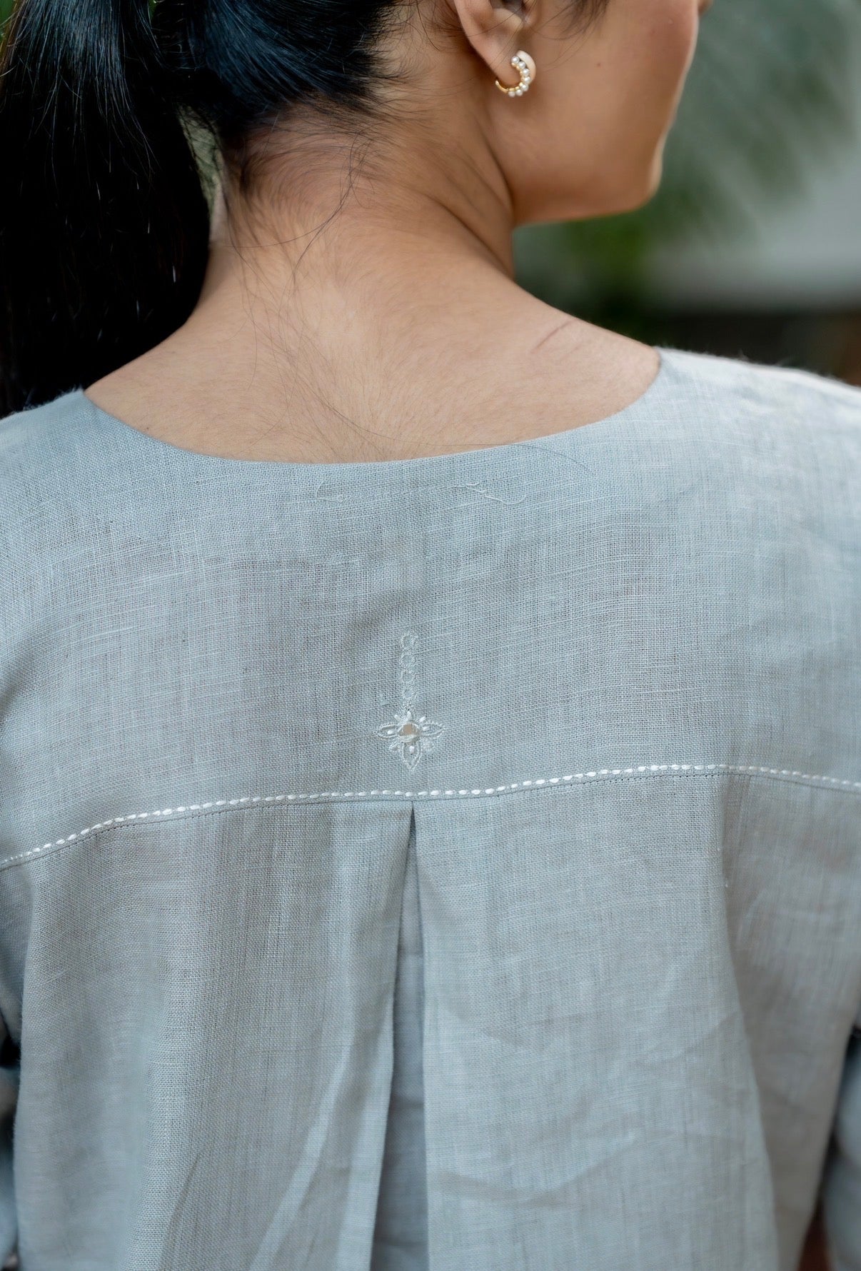 CLOUD GREY LINEN PAIR