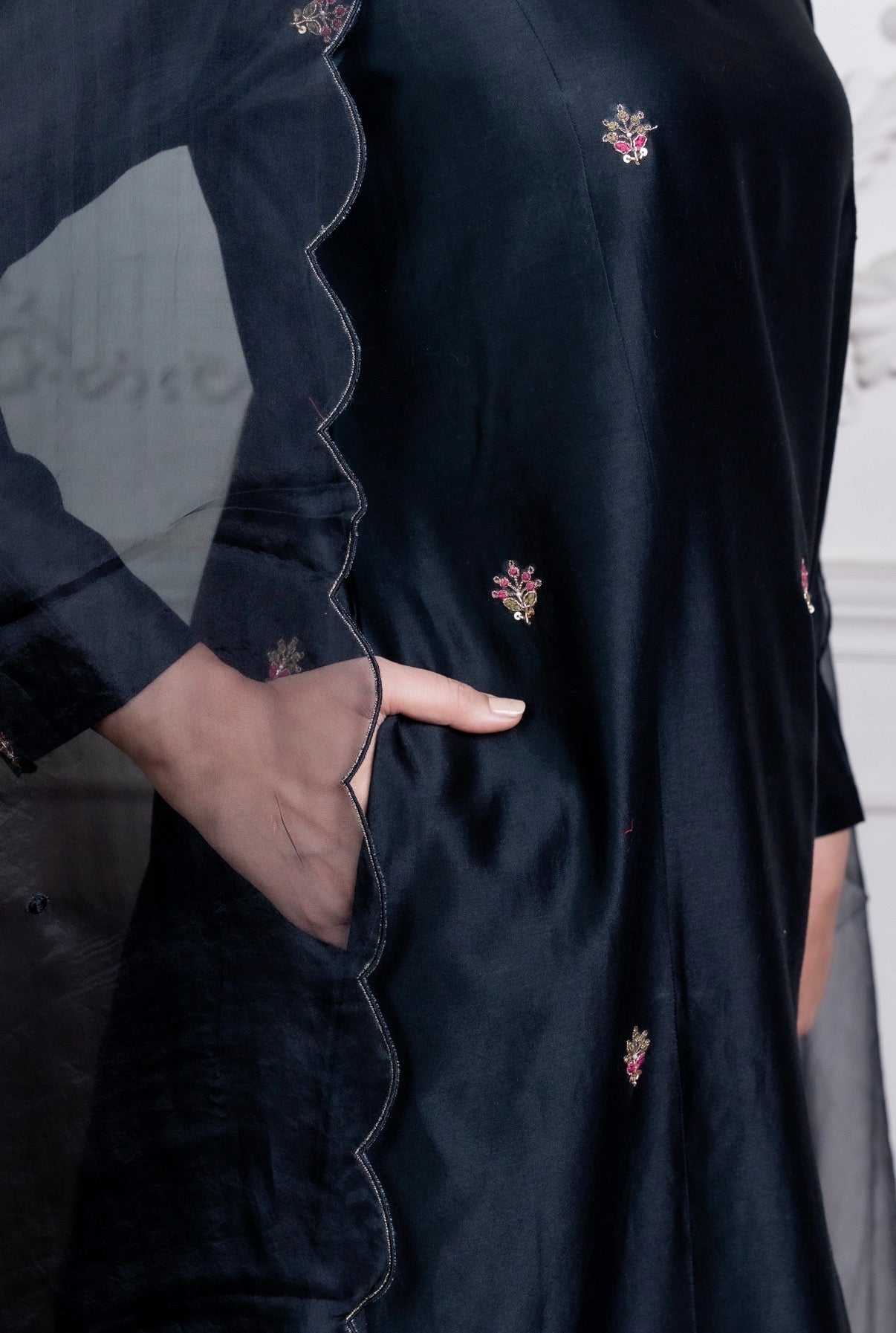 Raina Chanderi Silk Set