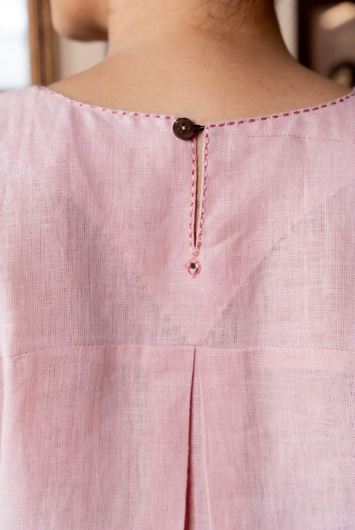 Sea Pink Linen Pair