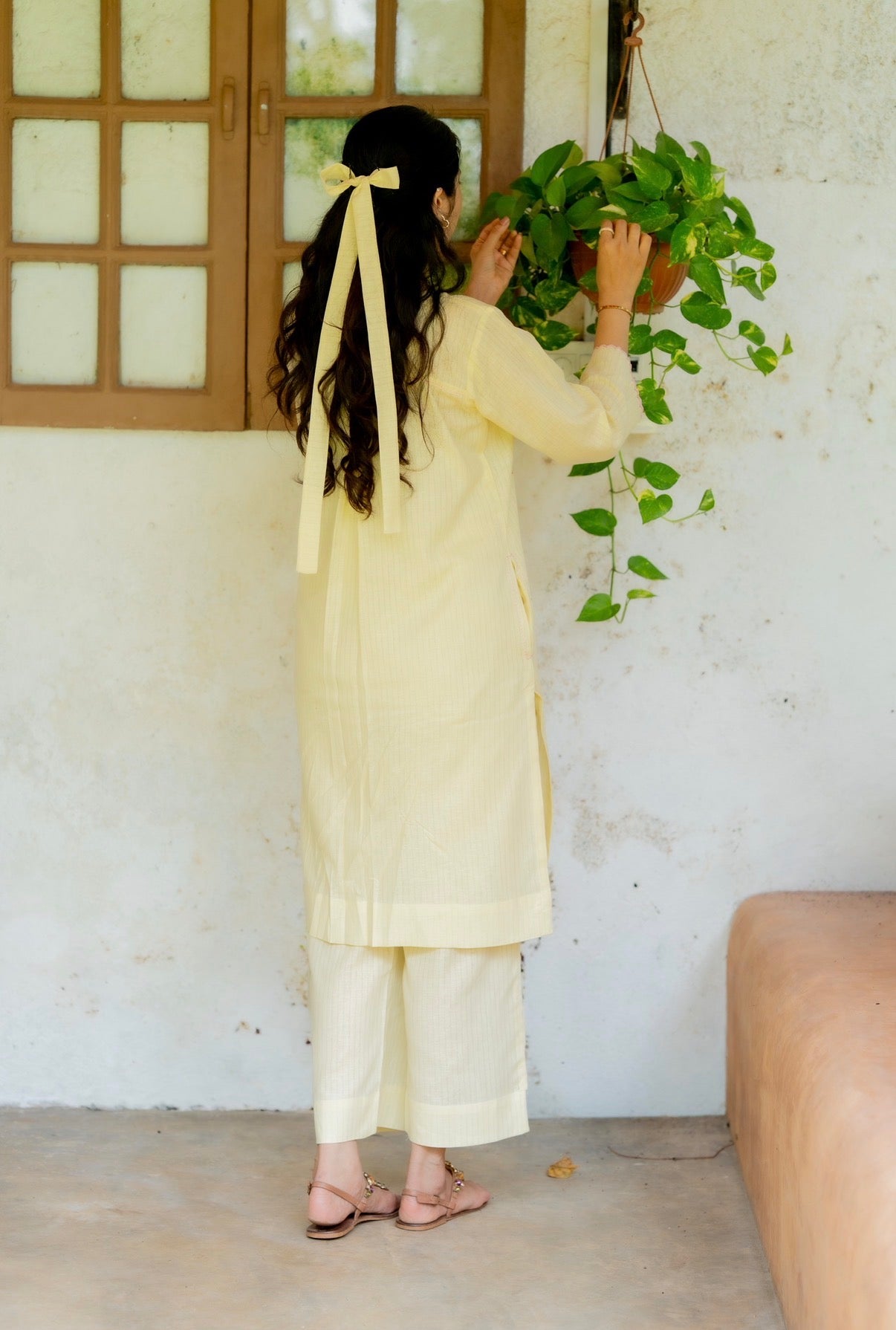 Soft Yellow Co-ord Set