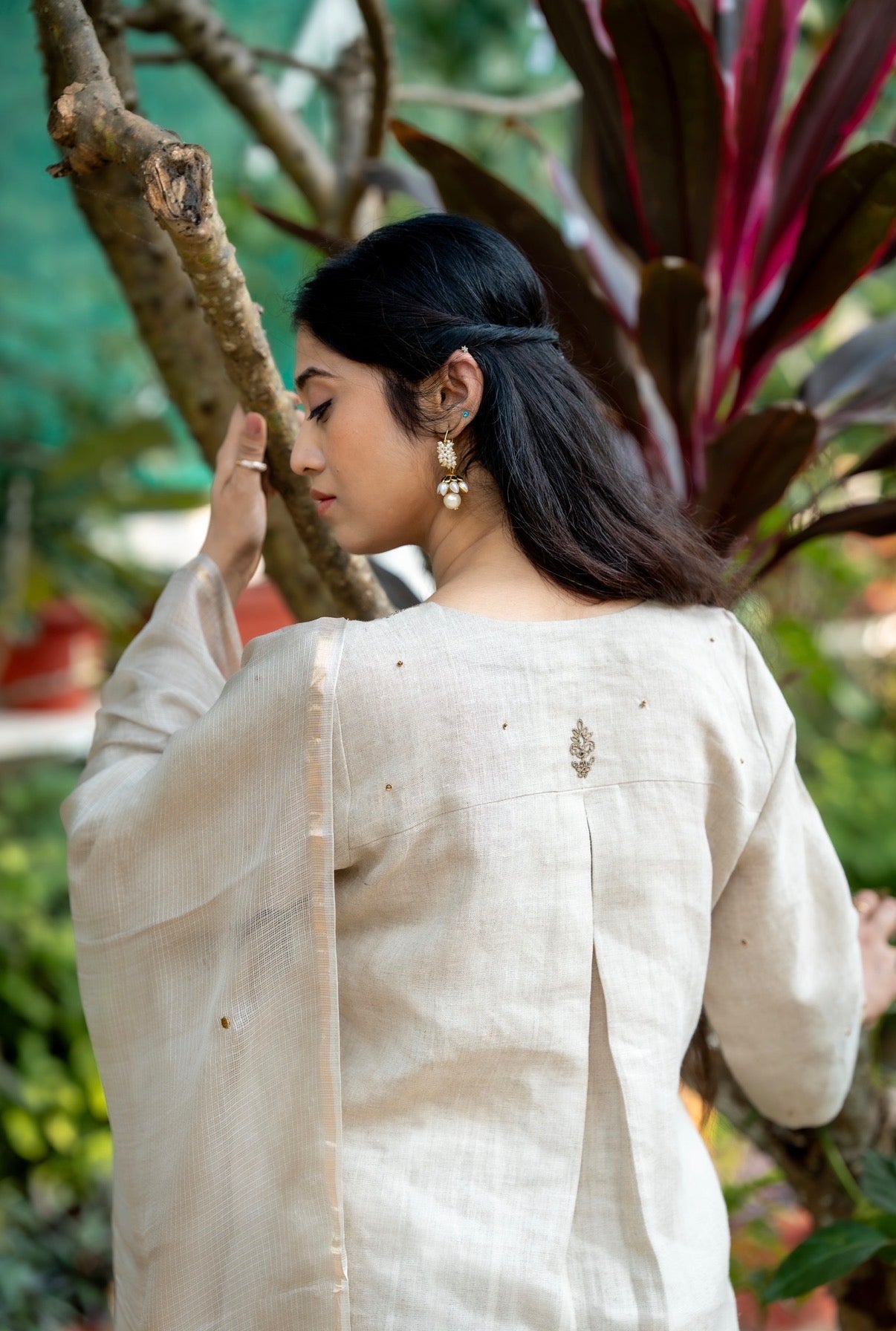 Oat Natural Linen Set