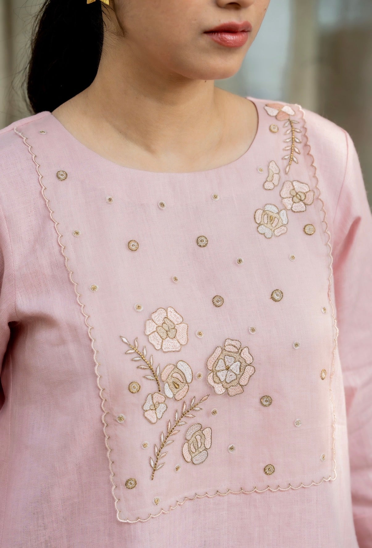 Love Pink Linen Pair