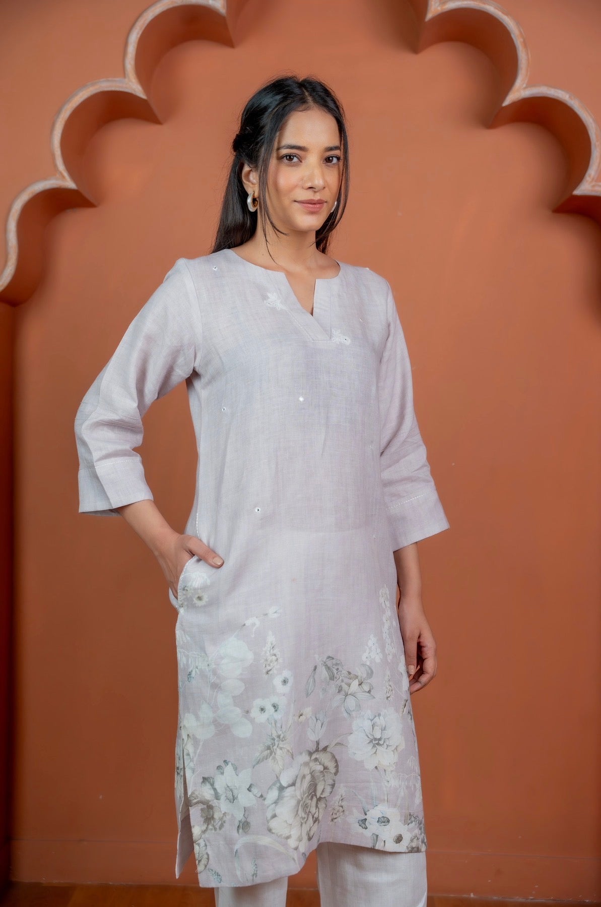 Wine Frost Linen Pair