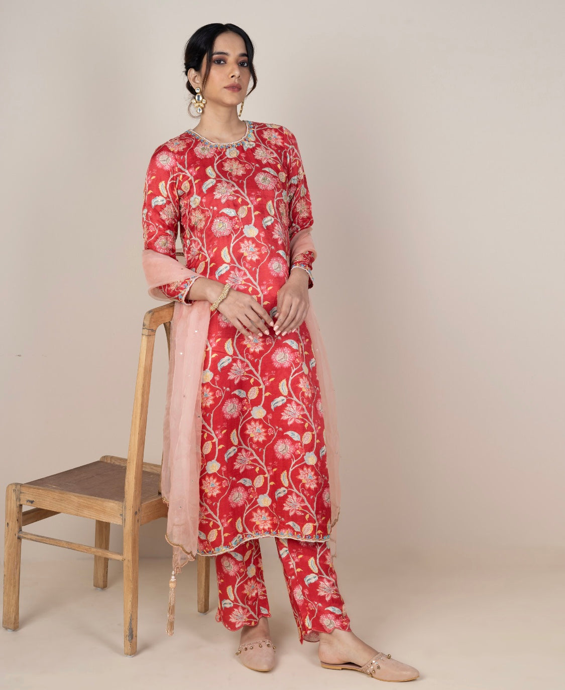 Gulbahar Silk Suit set - Siara Women