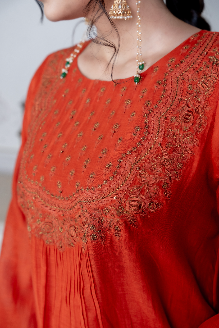 Kesari Mul Chanderi Set