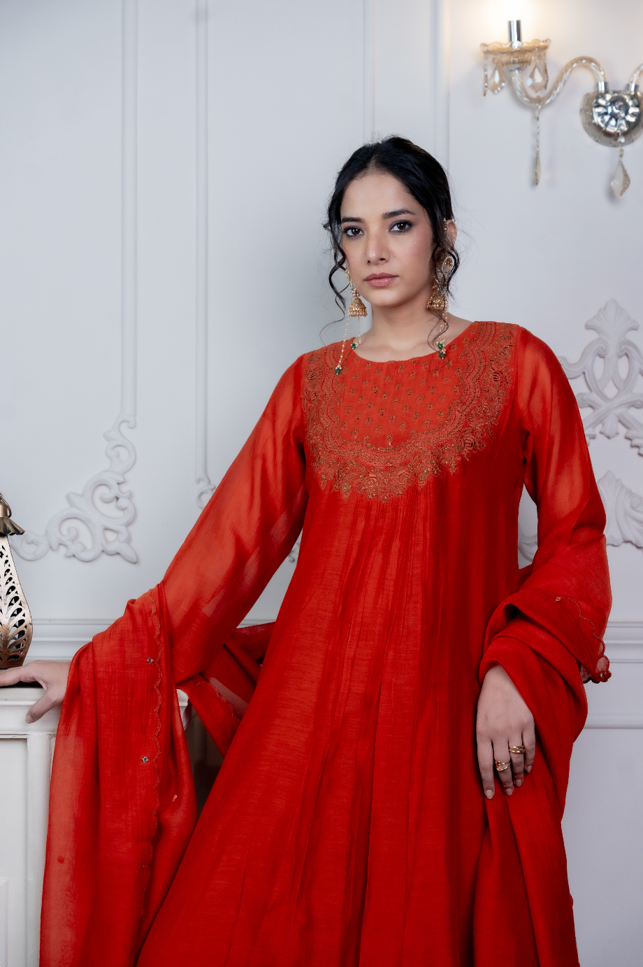 Kesari Mul Chanderi Set