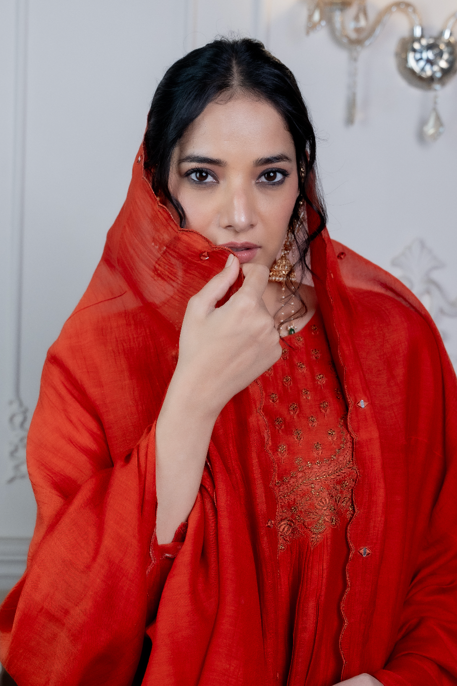 Kesari Mul Chanderi Set